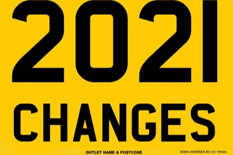 2021 licence plate changes